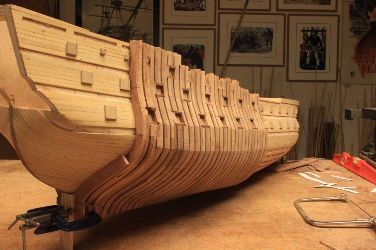 Building the Wooden Fighting ship