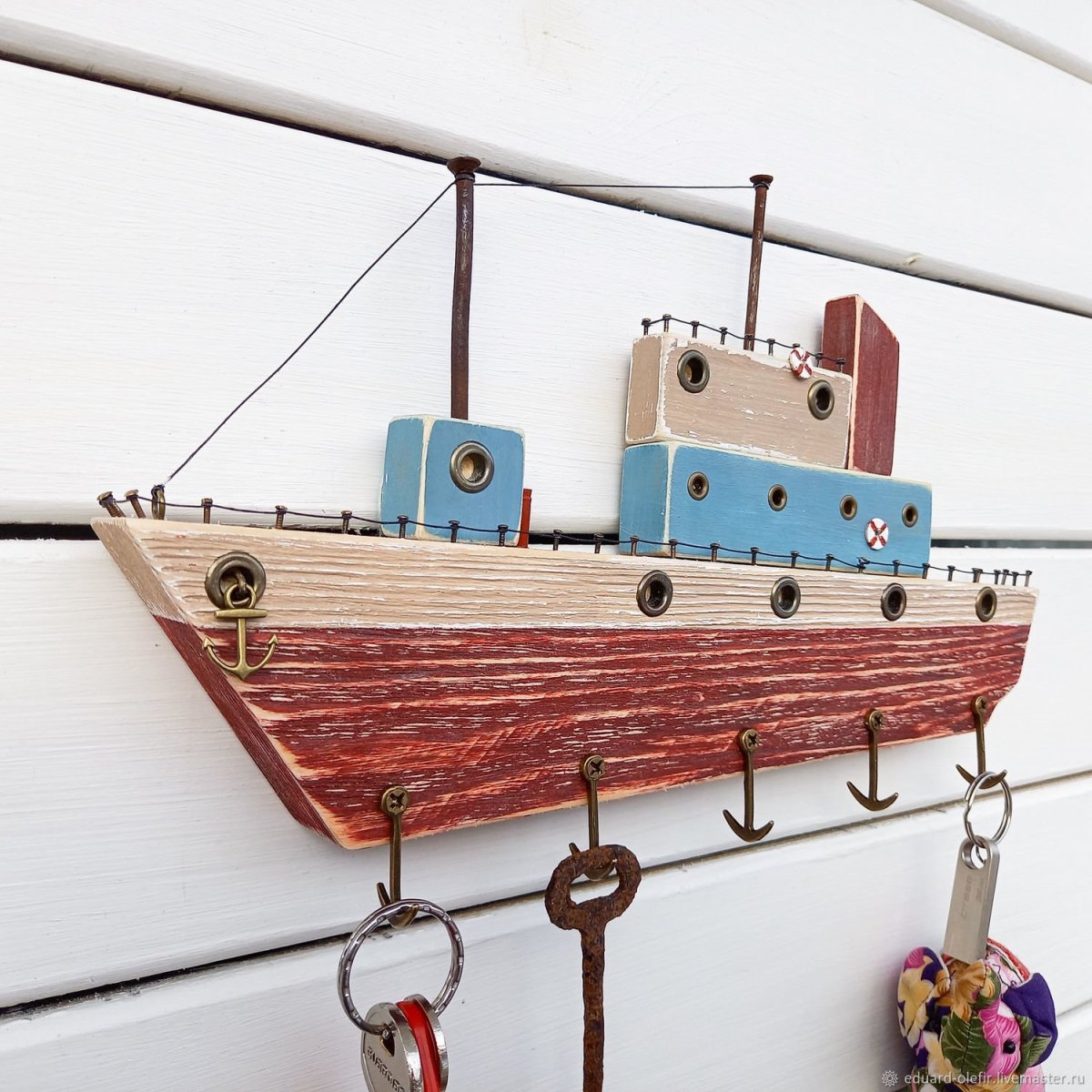 Ключница "корабль"
