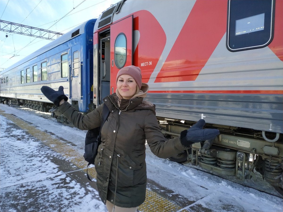 Поезд Сибирь