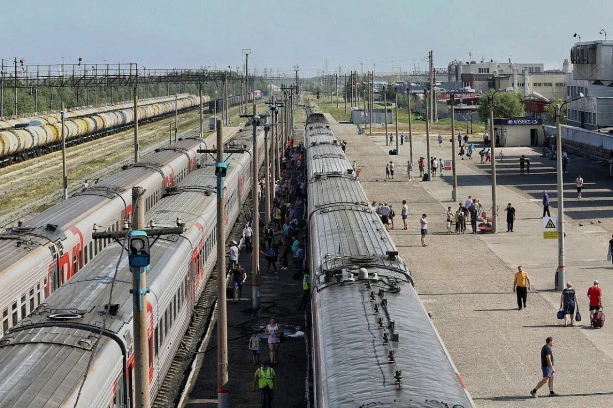 Железнодорожная станция Приобье