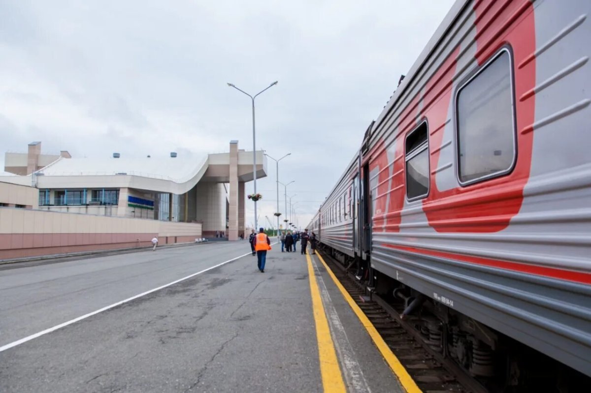 ЖД вокзал Нижневартовск