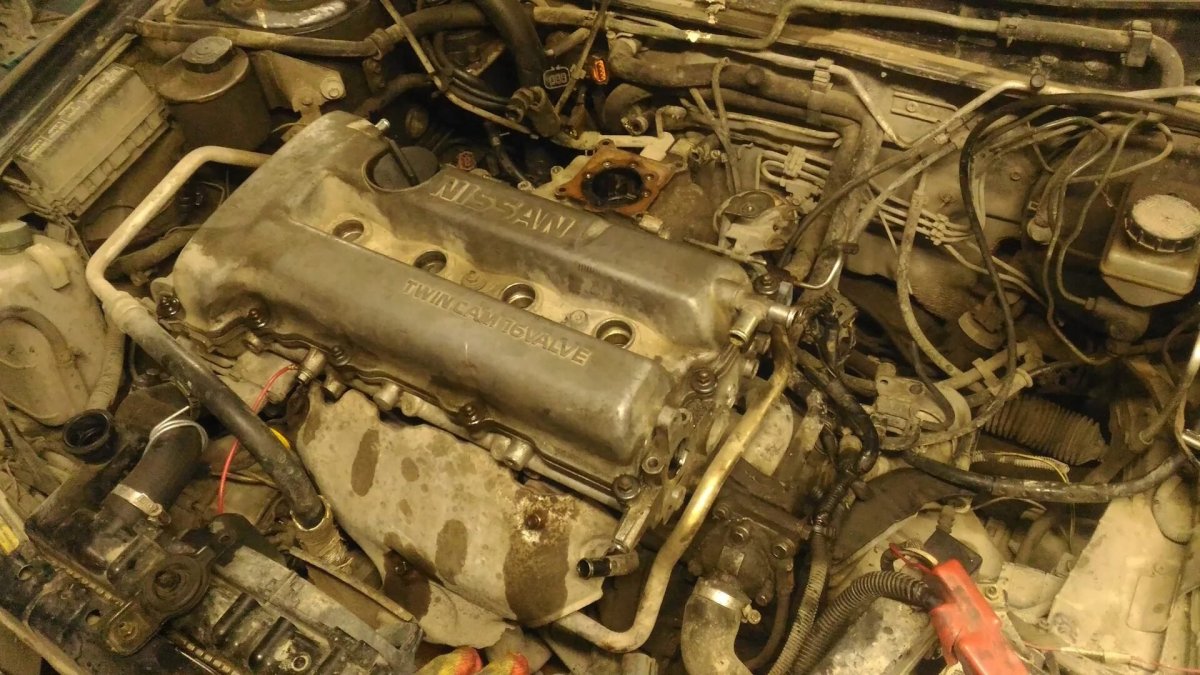 Nissan primera p10 ДВС