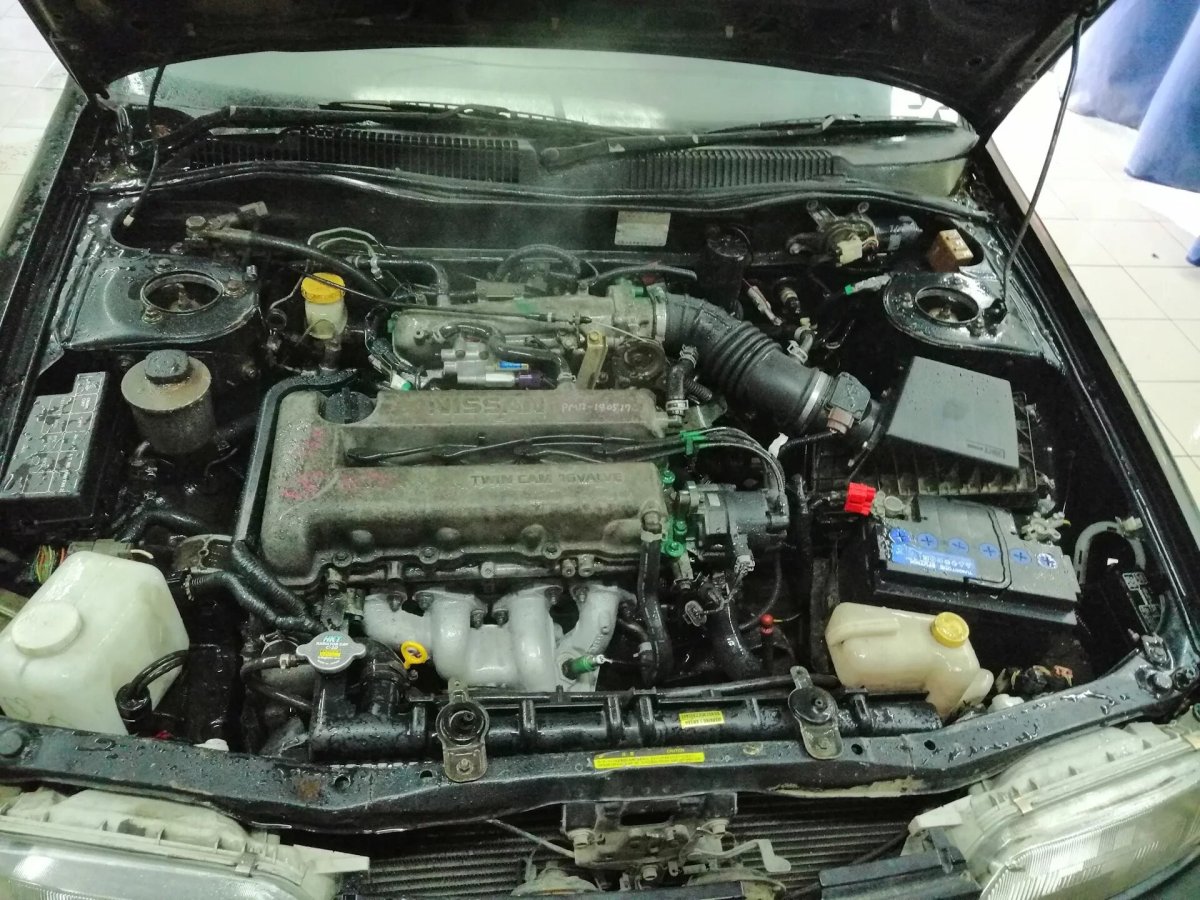 Nissan primera p11 под капотом
