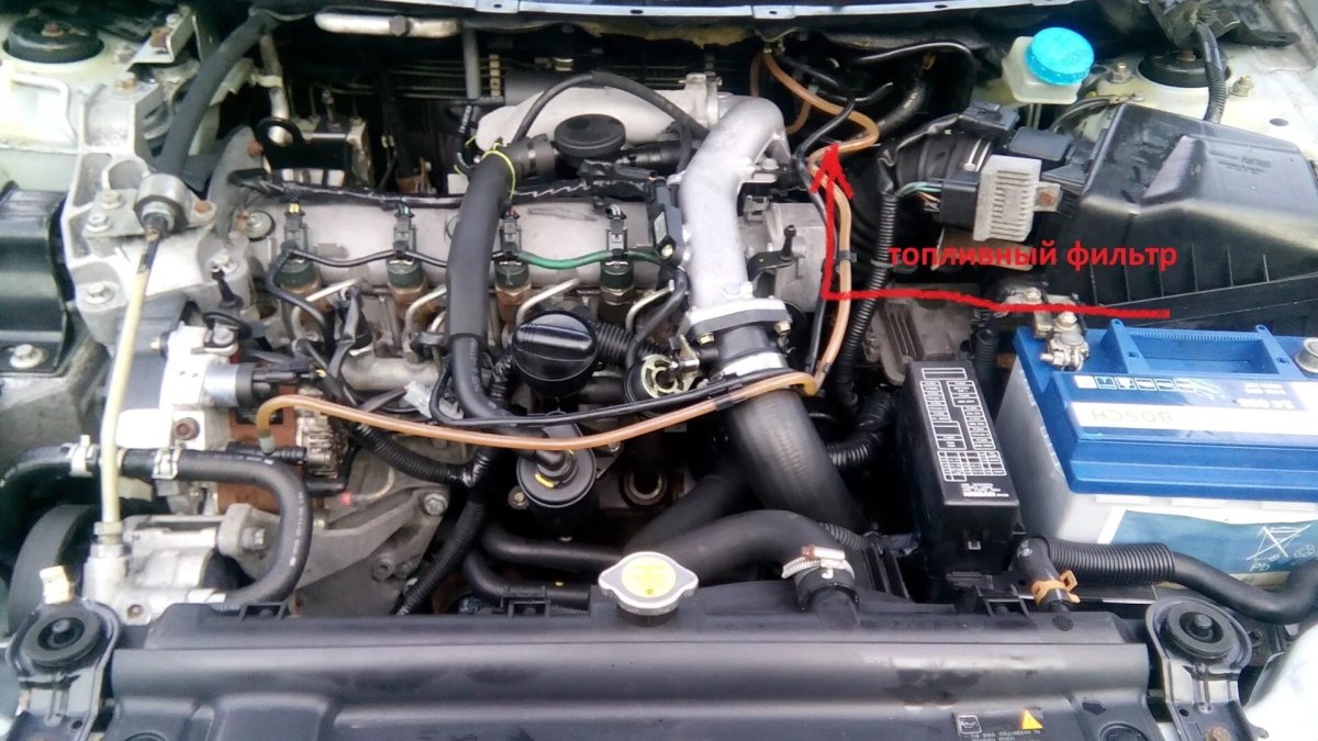 Nissan primera датчик впрыска