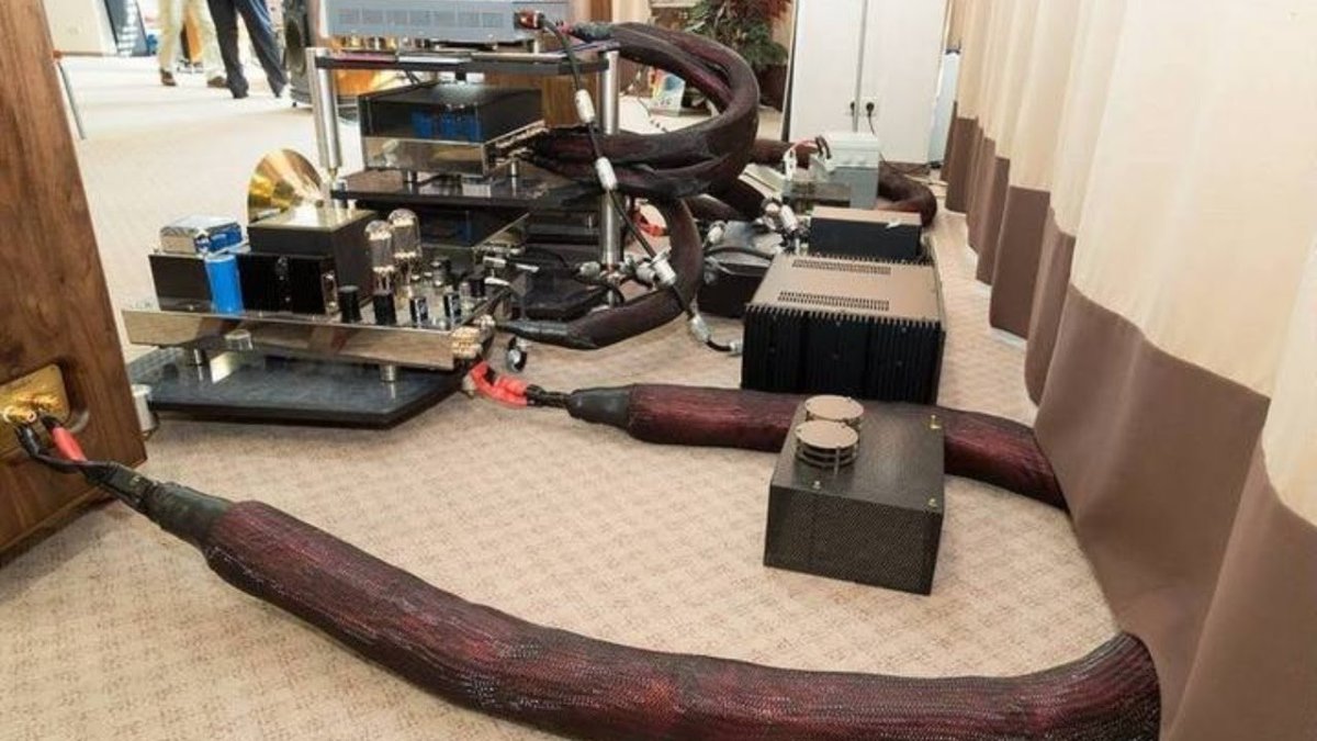 Мем аудиофильский кабель