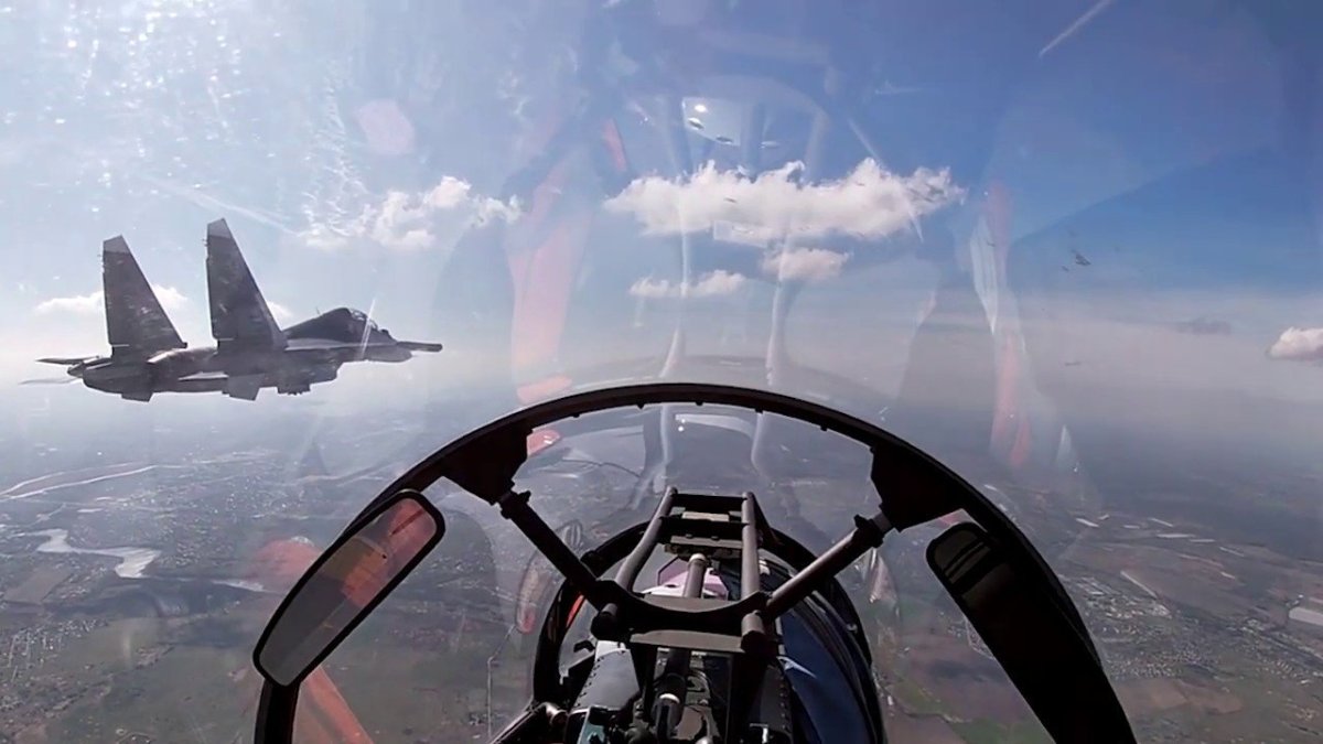 Вид из истребителя