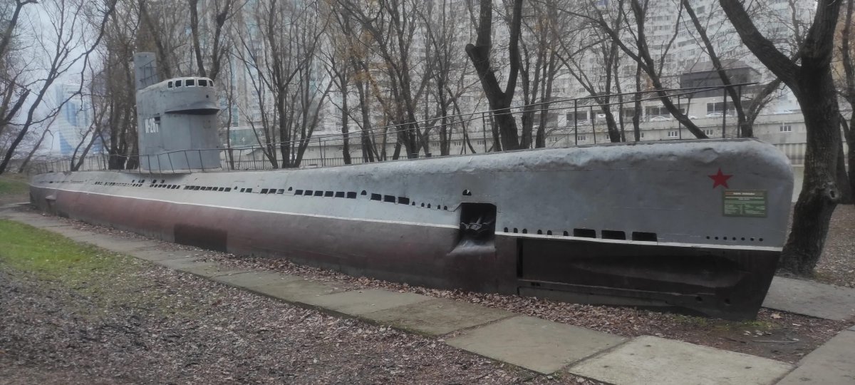 Парк 30 летия Победы Краснодар подводная лодка