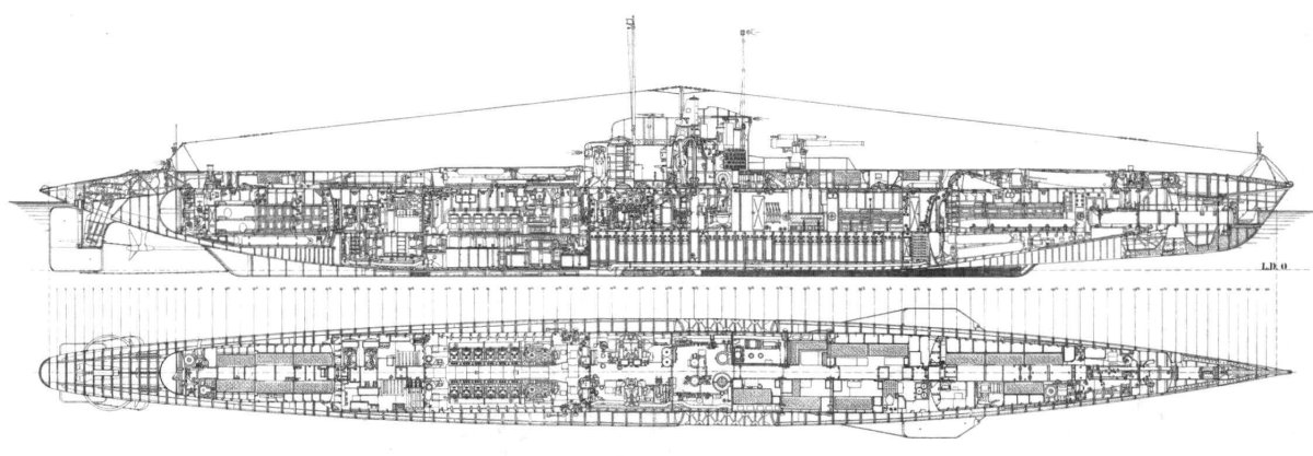 Полуторакорпусная подводная лодка