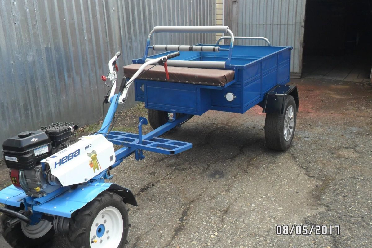 Мотоблок Нева МБ-2 С рицееом