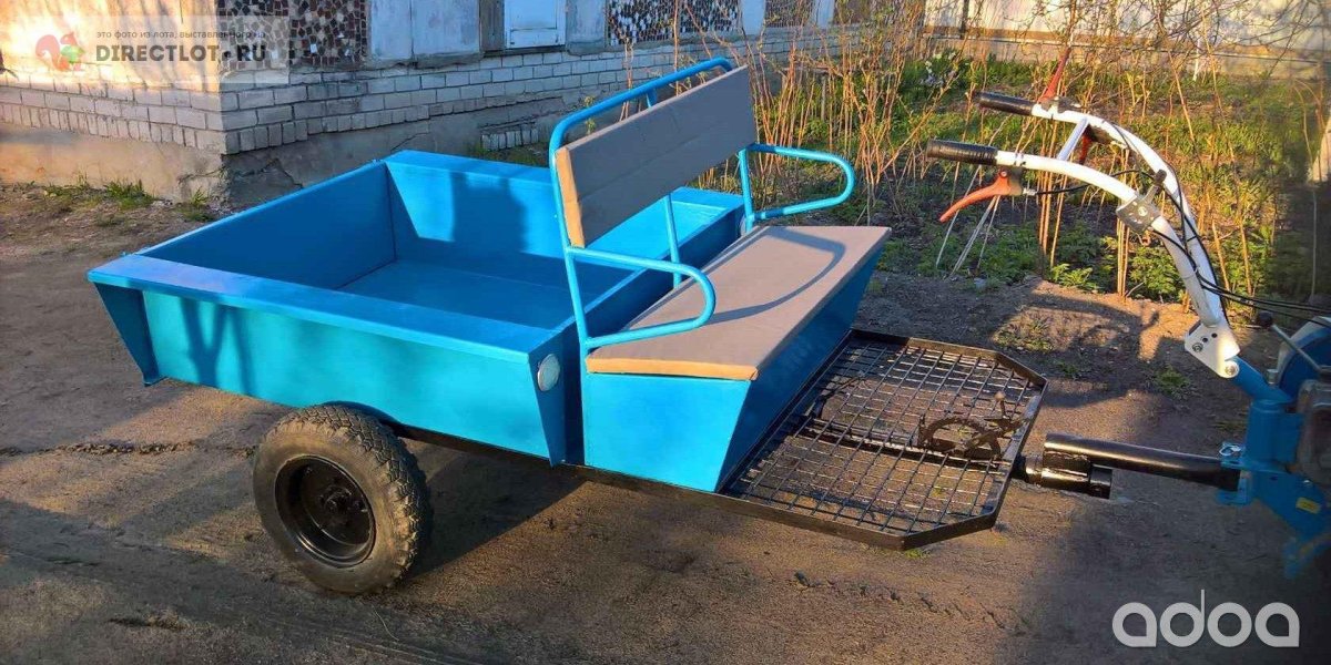 Тележка для мотоблока топ 350