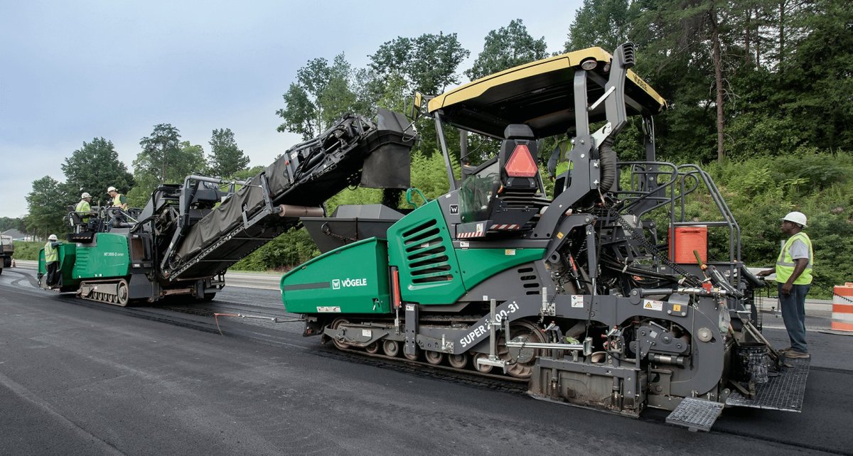 Асфальтоукладчик Vogele 2500