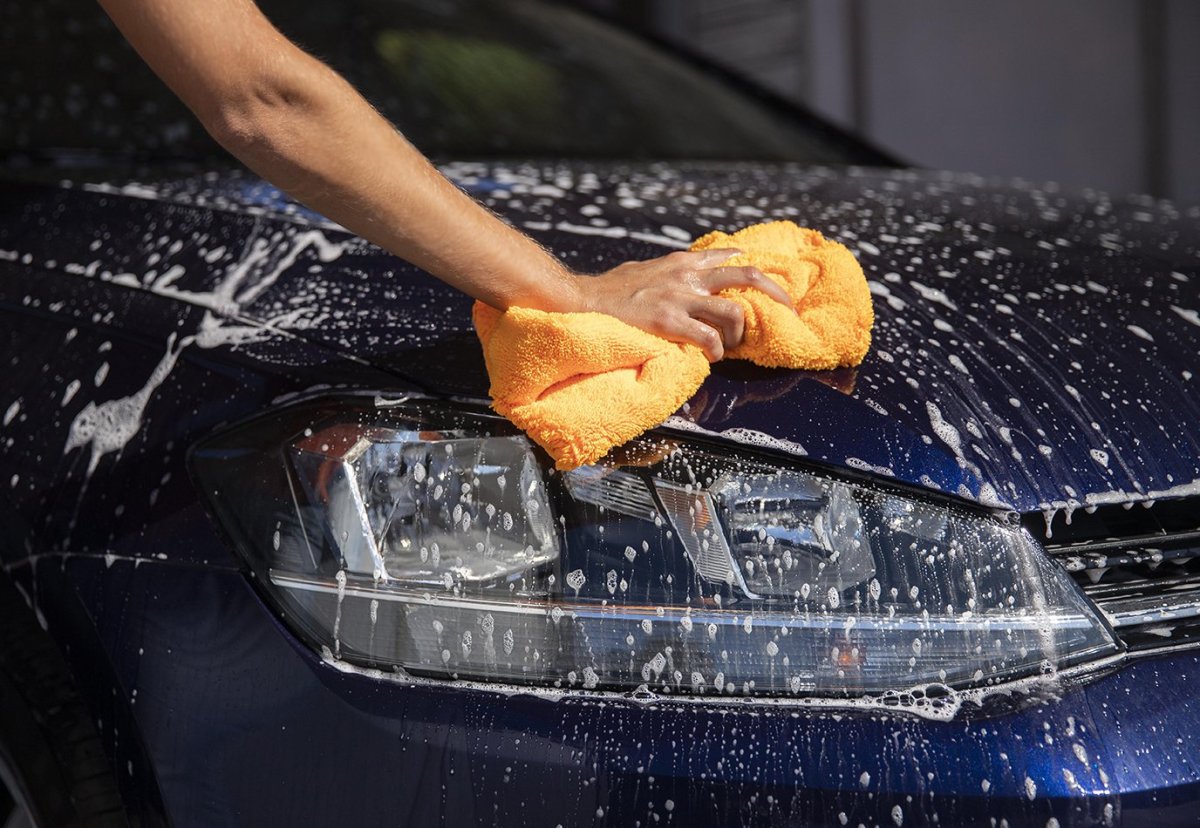 Мойка авто лето