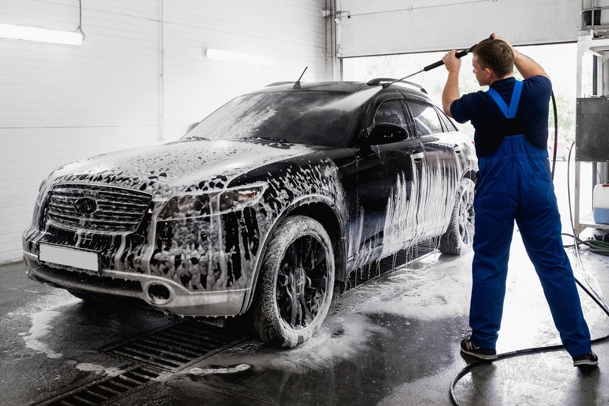 Машина автомойка