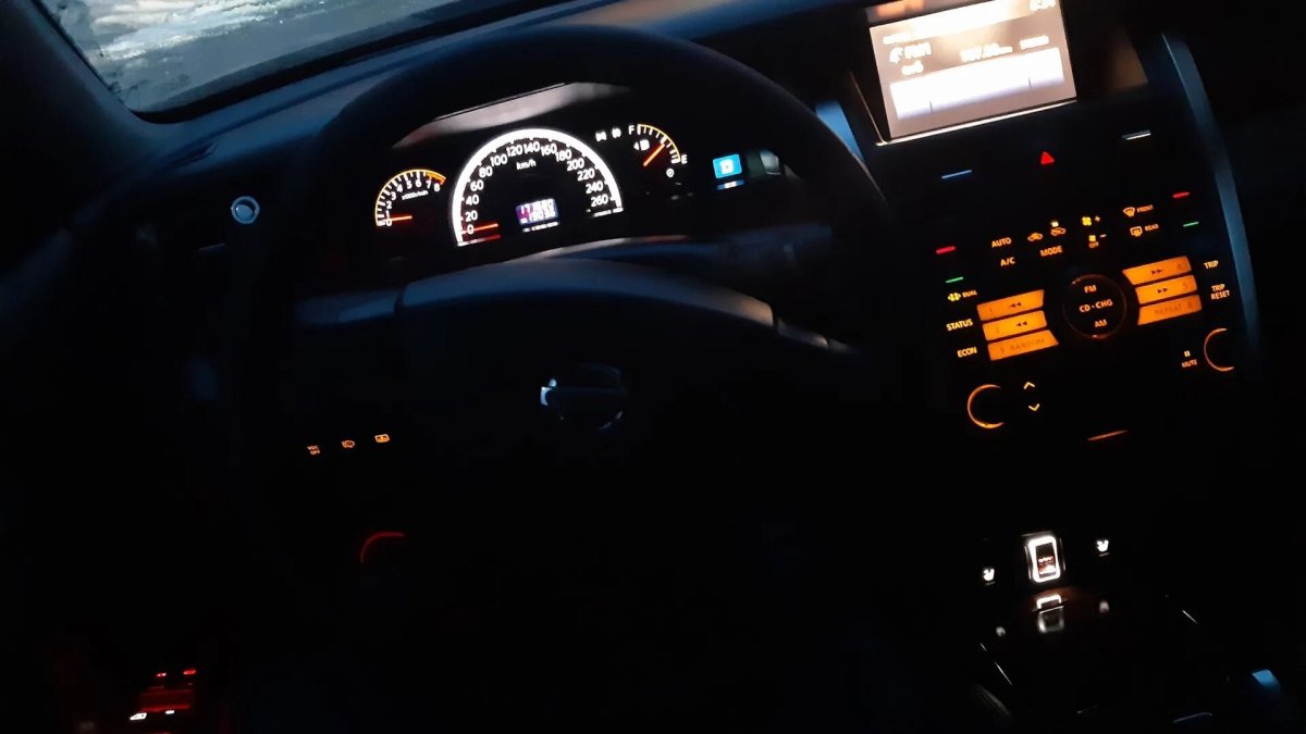 Пересвет Nissan Teana j31