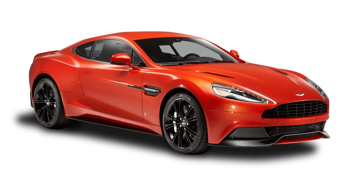 Aston Martin Vanquish Red