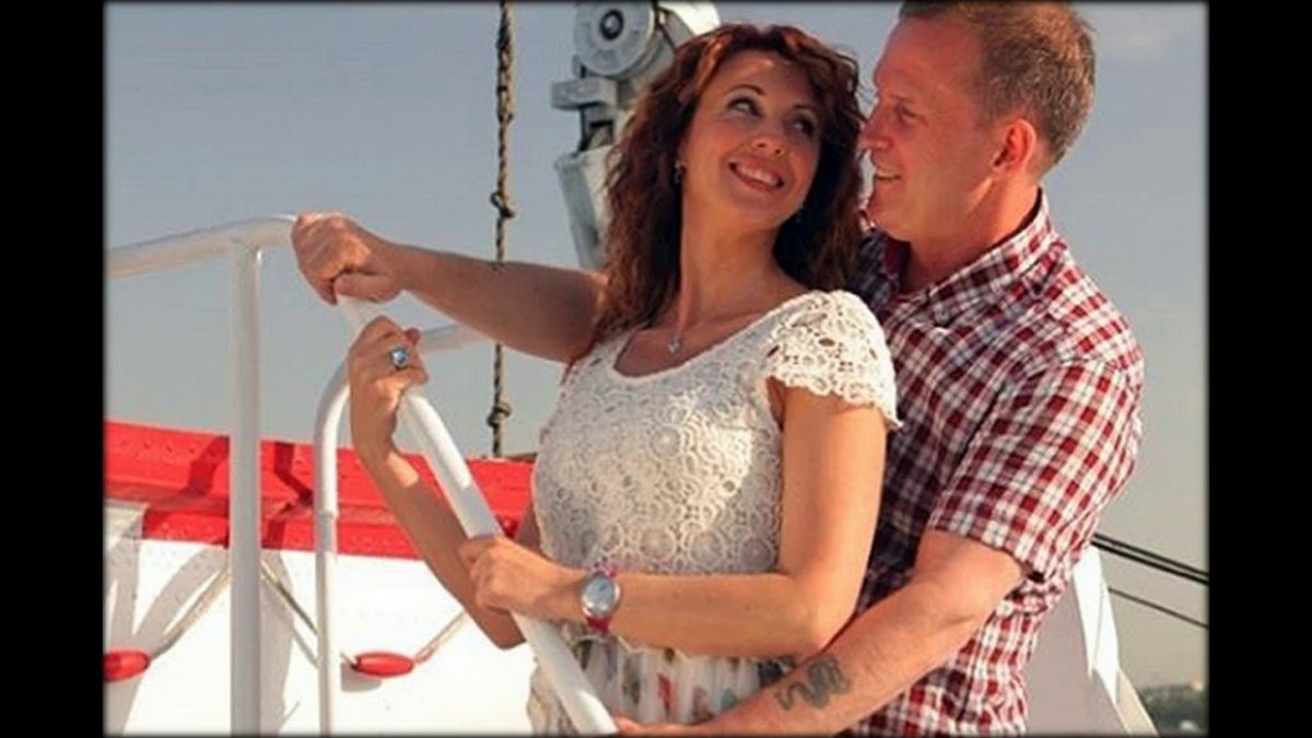 Дюна группа солист Виктор Рыбин и его жена