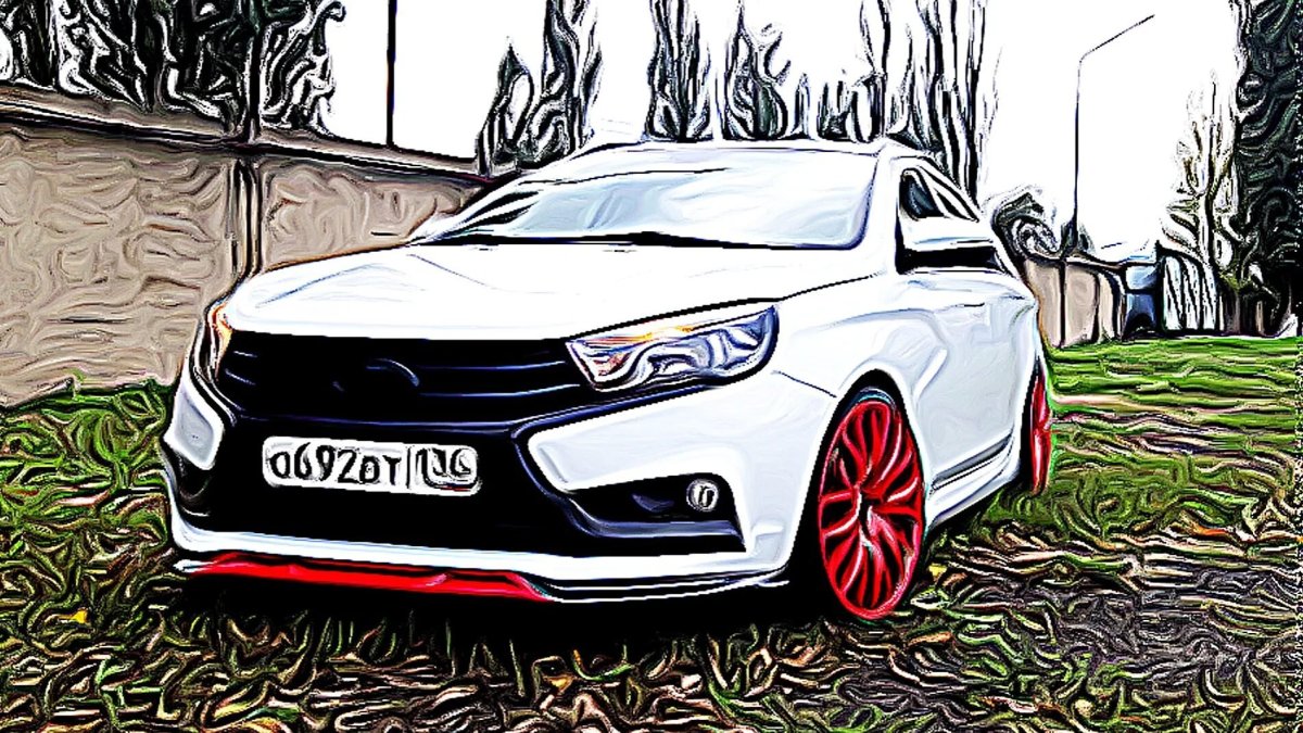 Lada Vesta обои