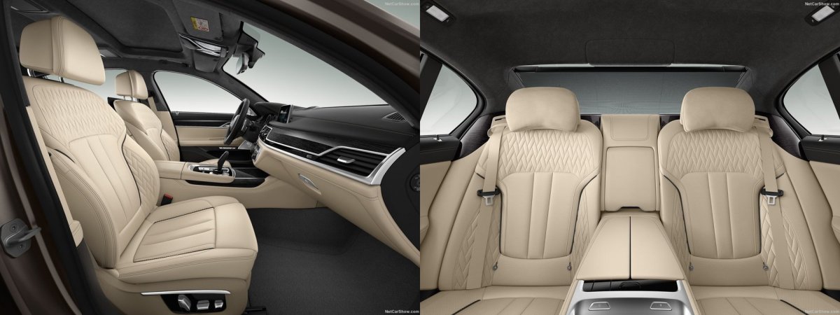 БМВ м7 2022 салон сзади