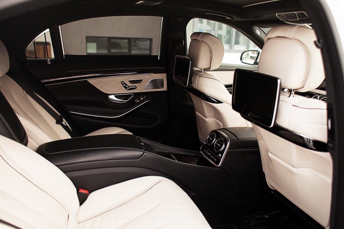 Mercedes Benz s class w222 салон