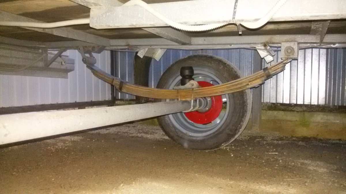 Полуприцепа Utility 1993 рессоры