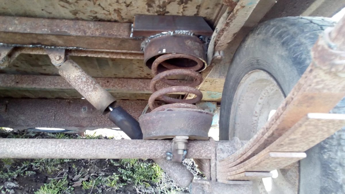 Рессора на прицеп легковой Зубренок