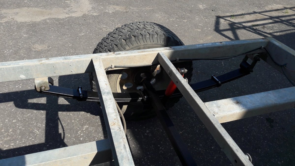 Рама прицепа МЗСА