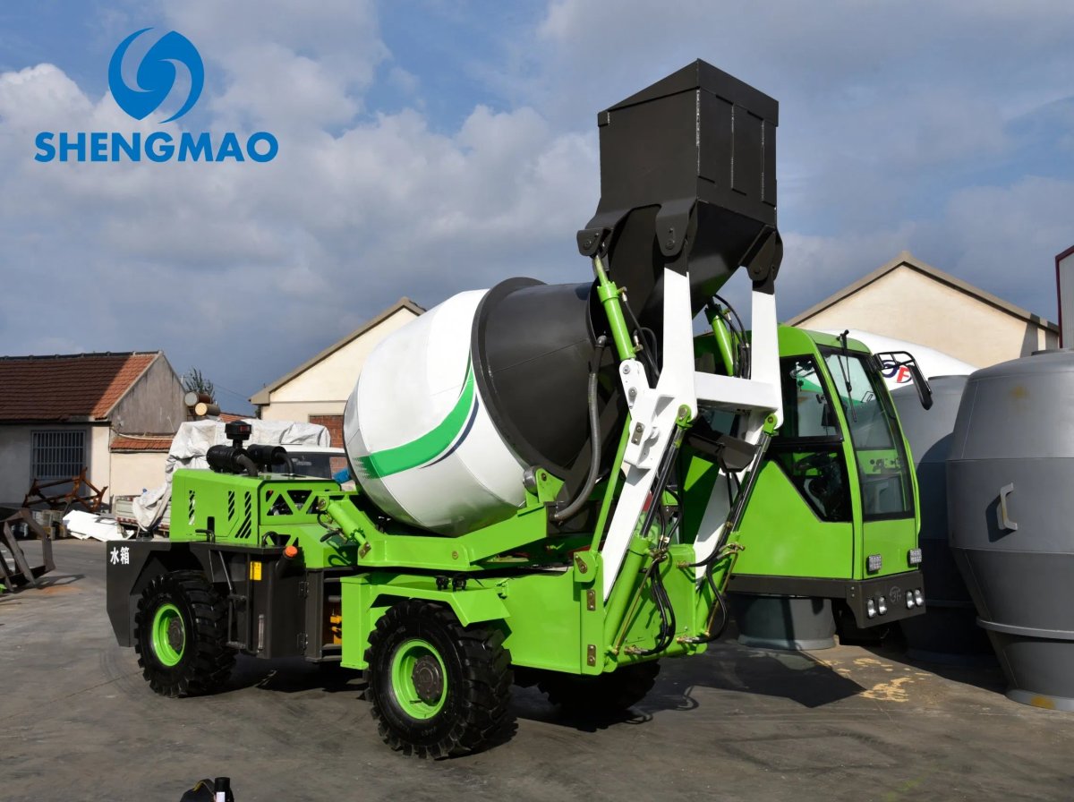 Бетоносмеситель с самозагрузкой forward cm3000