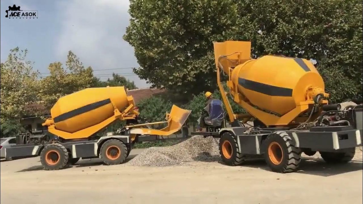 Бетономешалка jw400