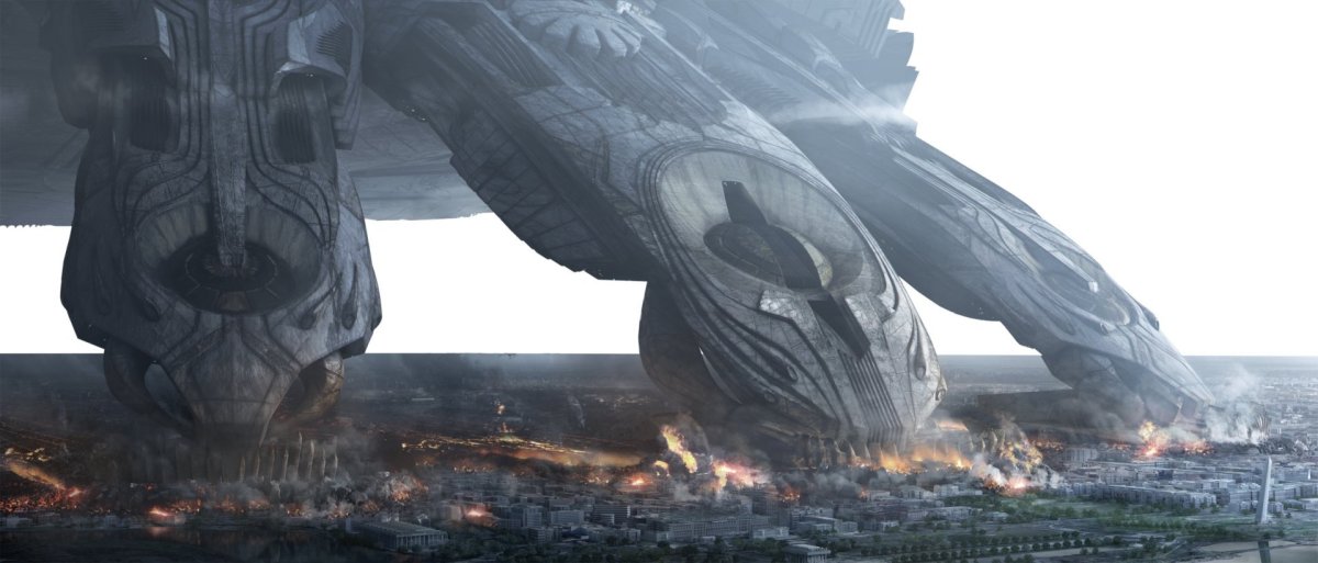 Пришельцы из день независимости концепт арт