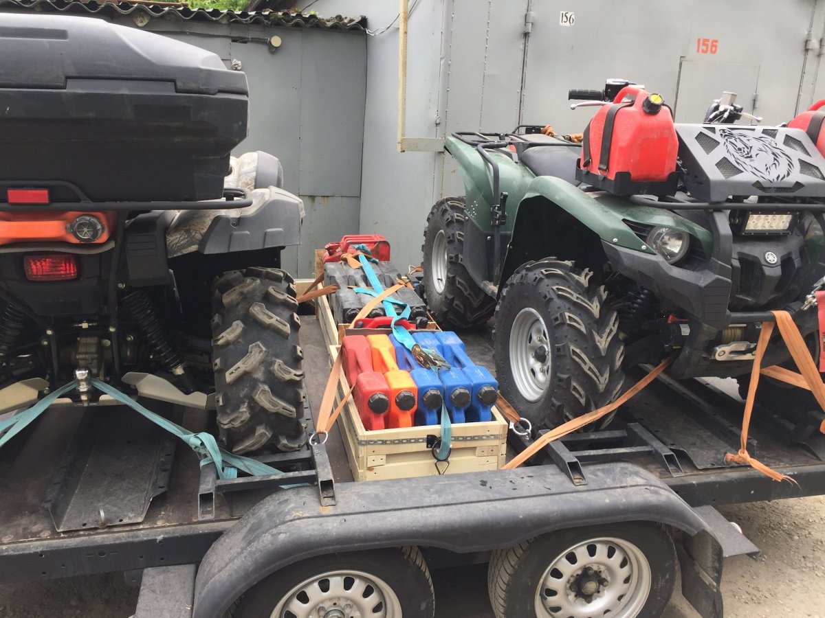 Прицеп для квадрика БРП