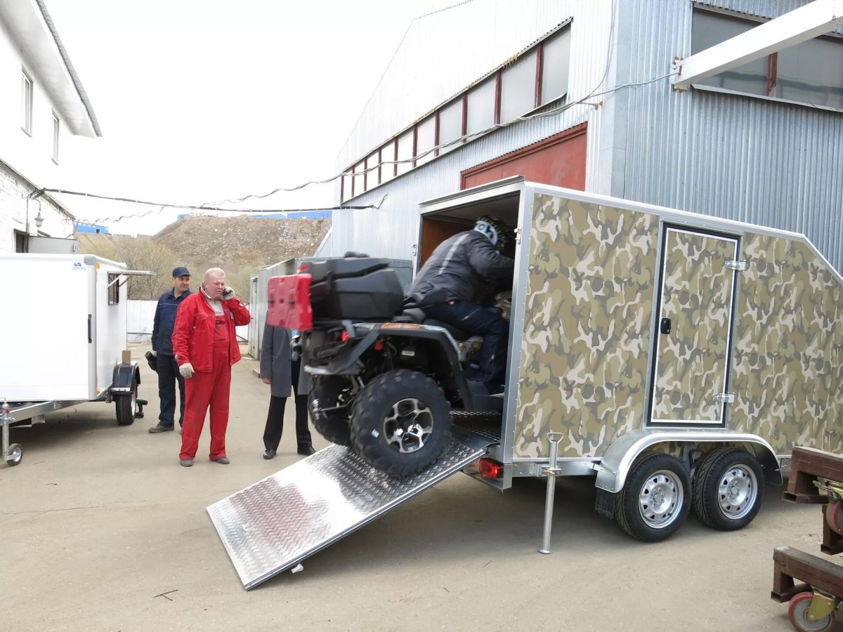 Прицеп Титан 2013 для перевозки квадроцикла