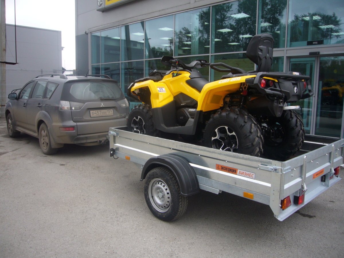 Прицеп ССТ 7132 мини для квадроцикла