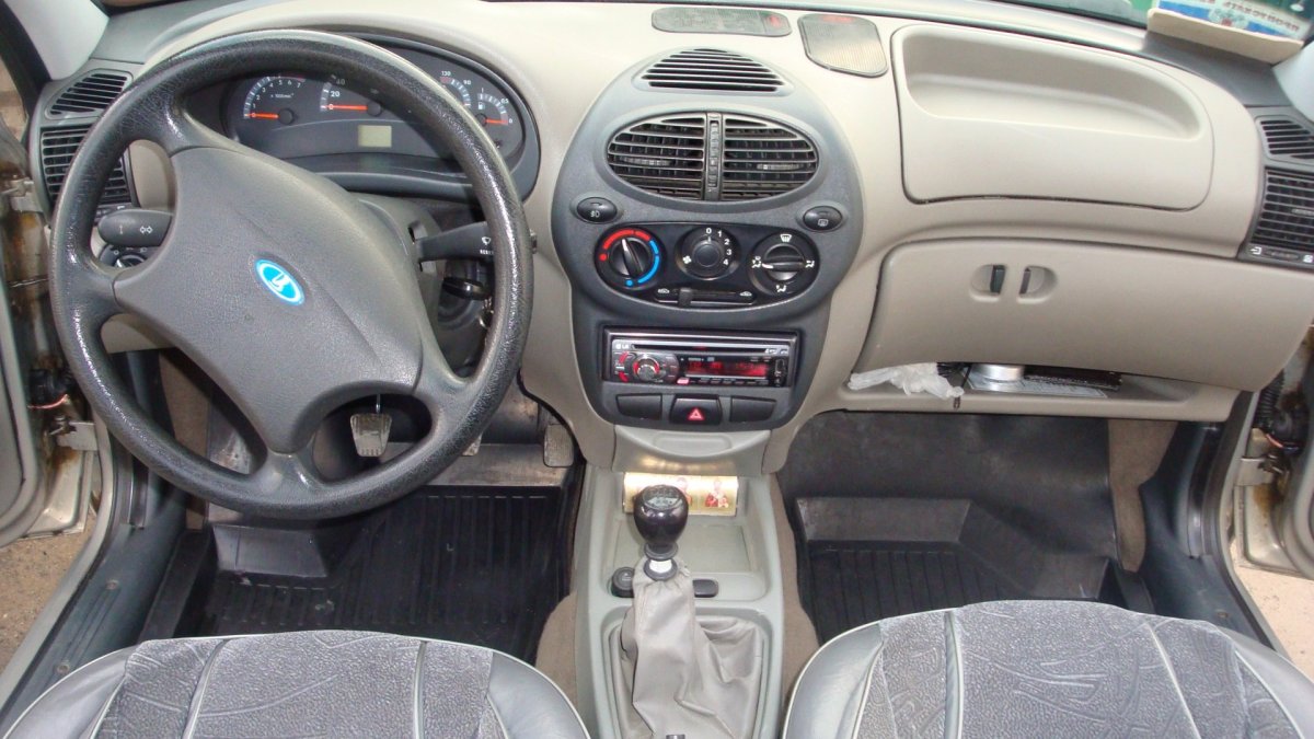 Калина 1 седан салон