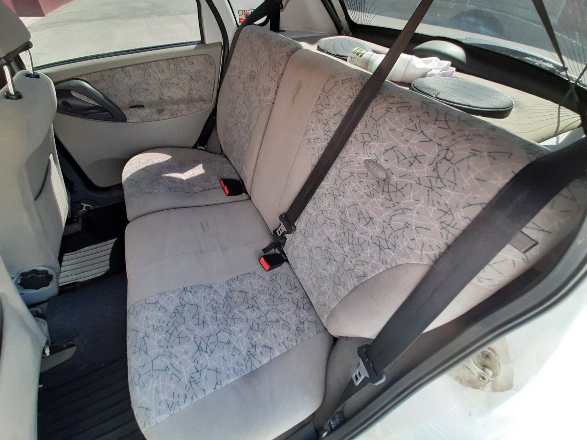 Салон Лада Калина 1 сзади