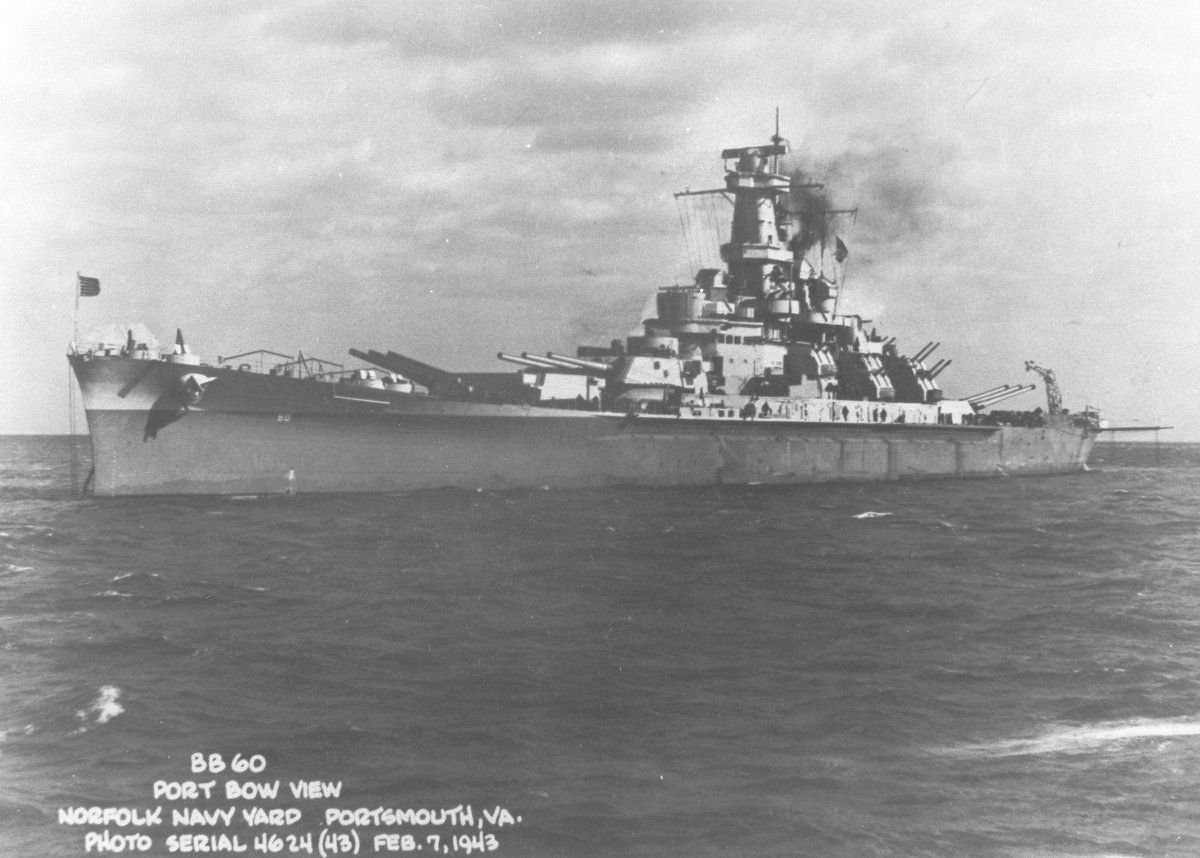 USS Alabama BB-60