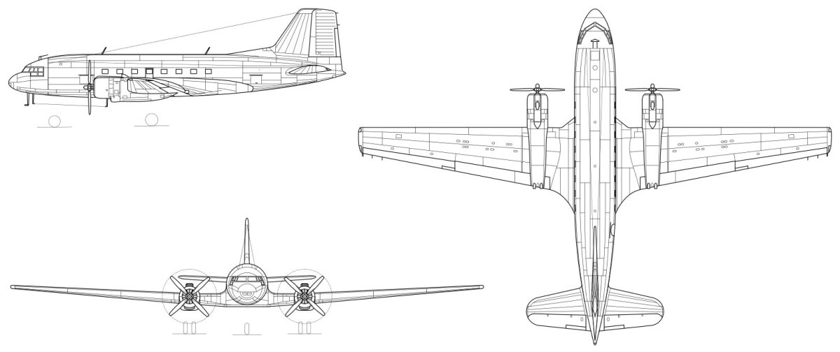 Пассажирский самолет ПС-84