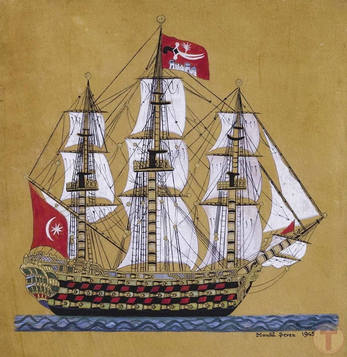 Три святителя линейный корабль, 1838