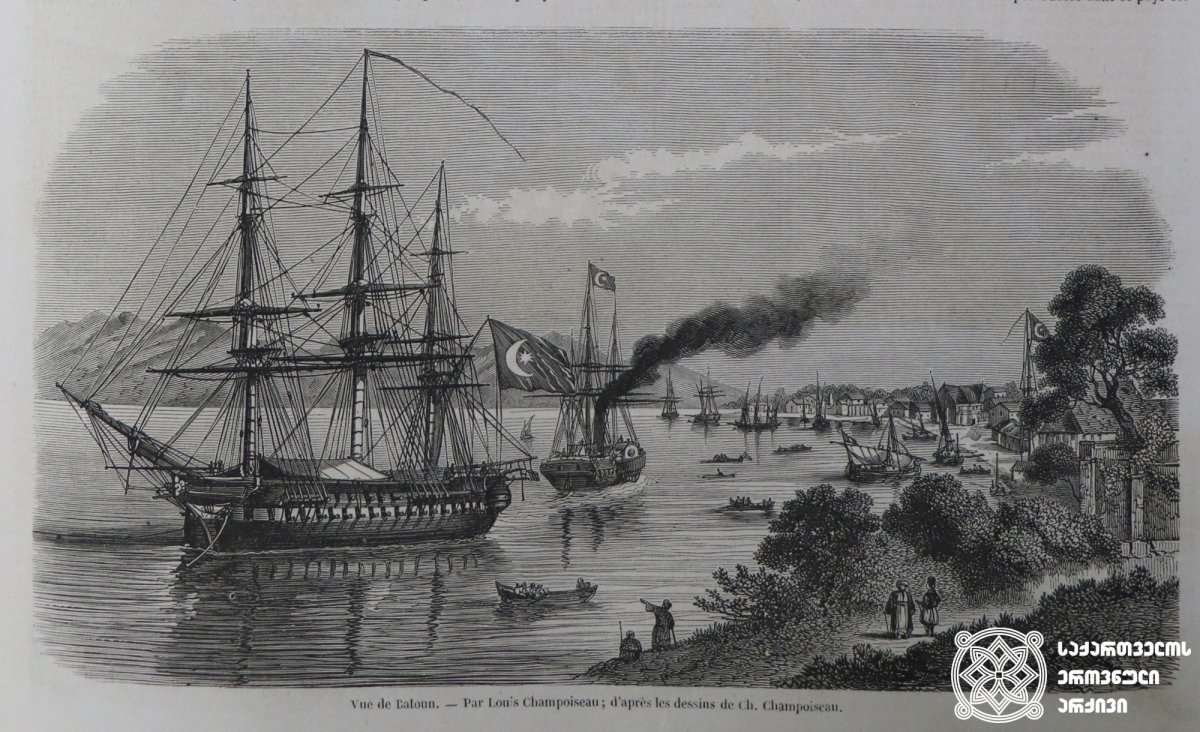 Порт Батум 19 век