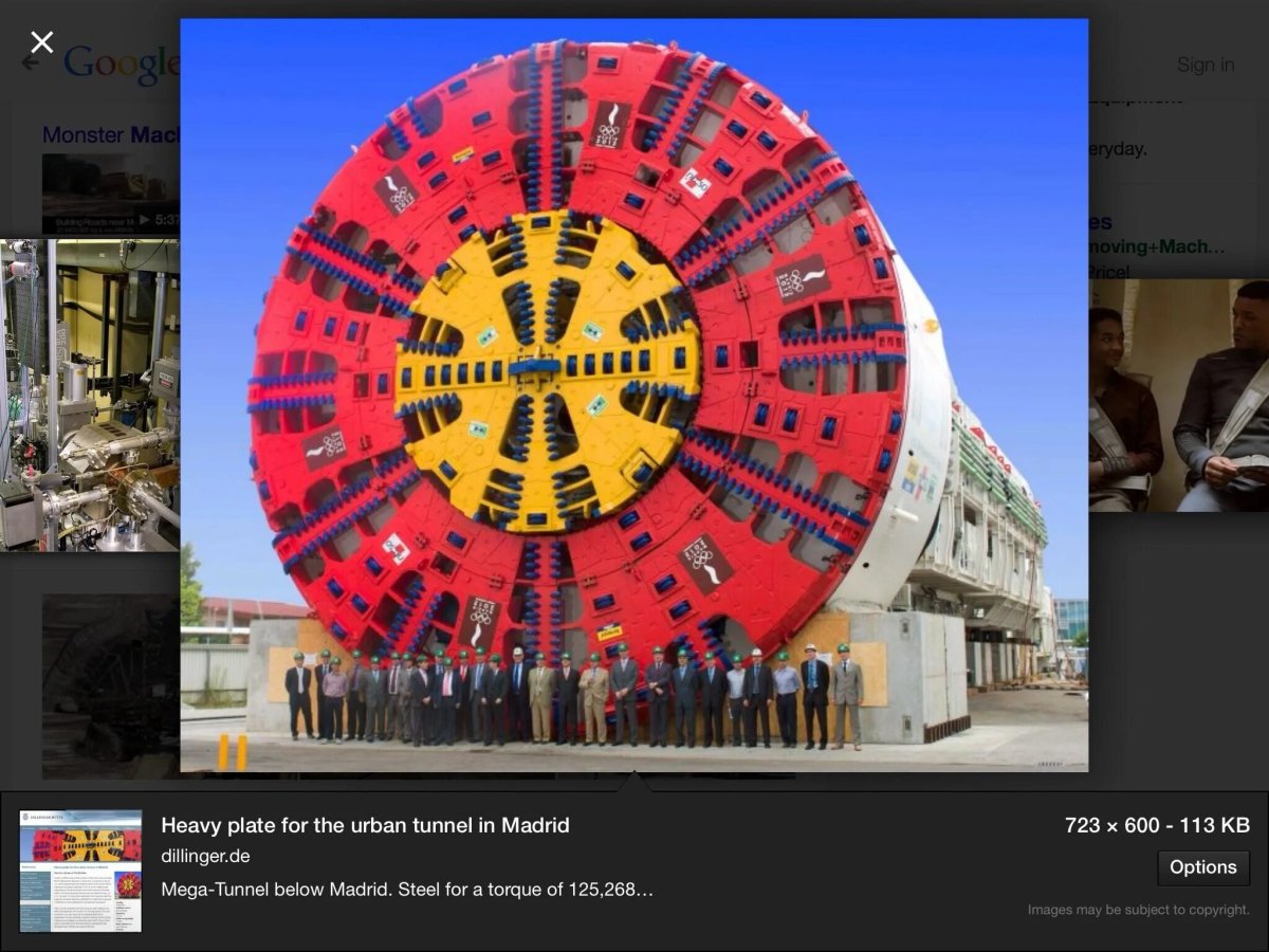 Самый большой проходческий щит в мире