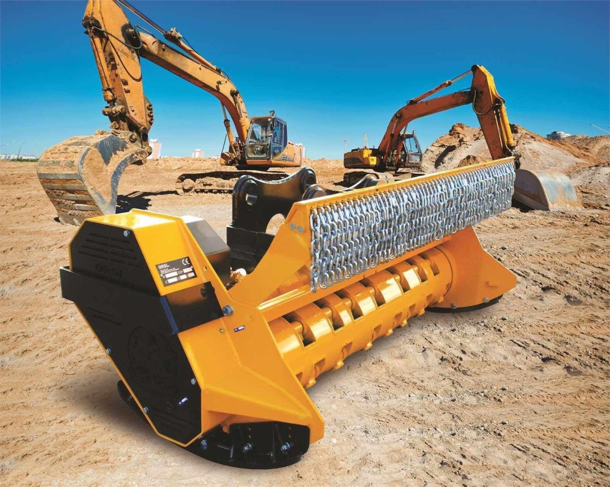 Мульчер на экскаватор