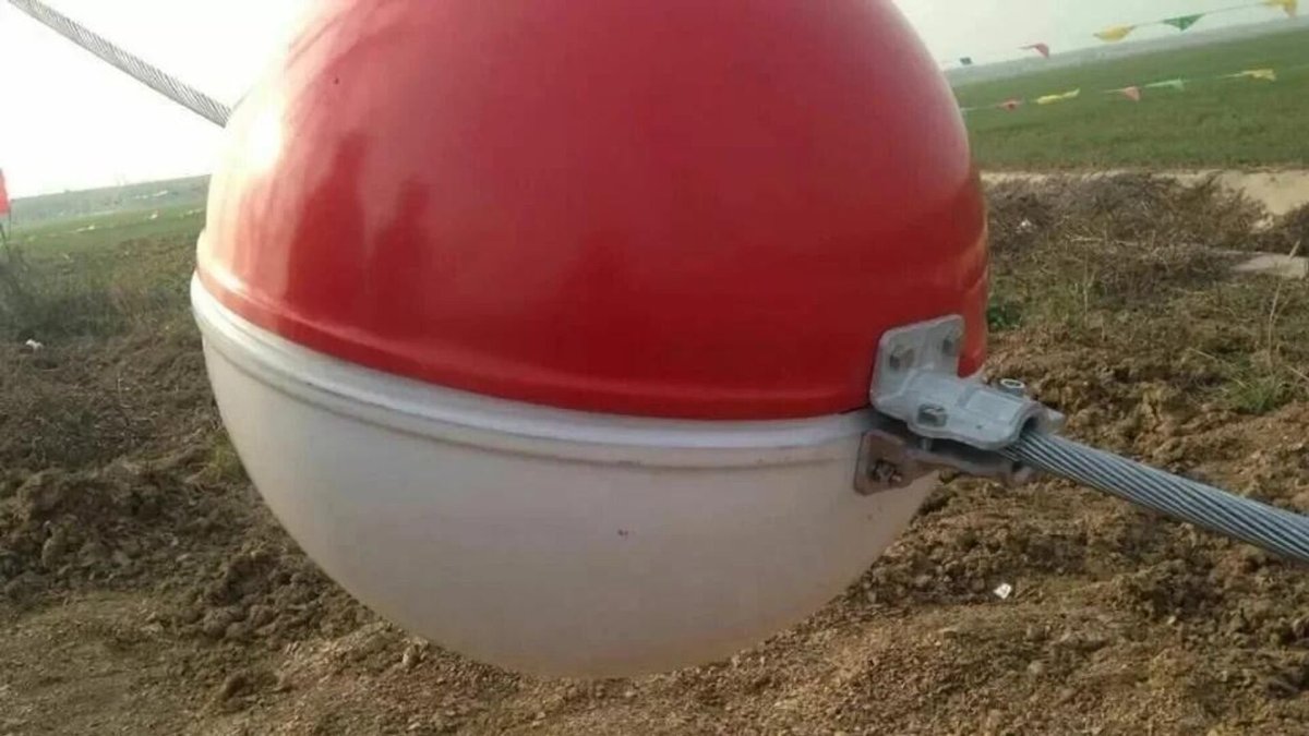 Сигнальный шар маркер СШМ-600