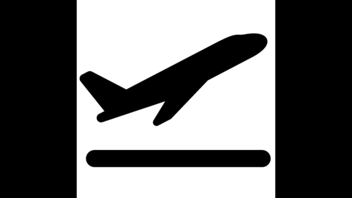 Пиктограмма самолет