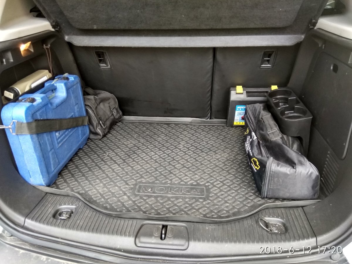 Опель Мокка багажник