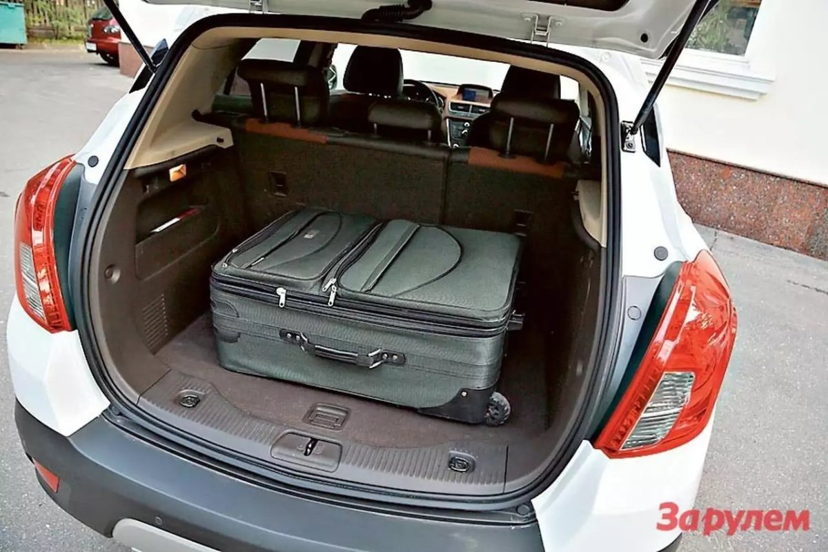 Opel Mokka объем багажника