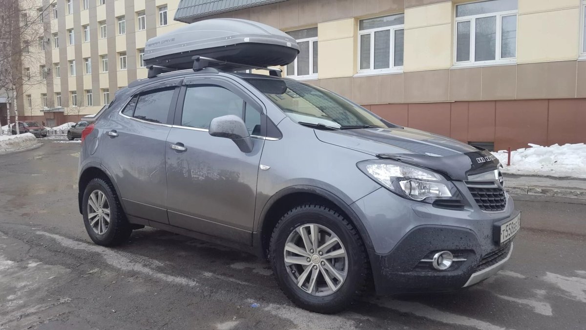 Опель Мокка бокс на крышу