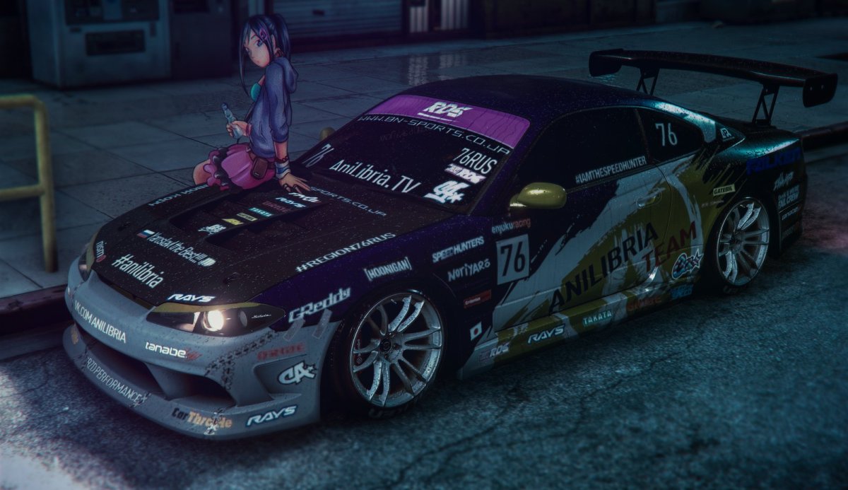 Nissan Silvia s15 винил