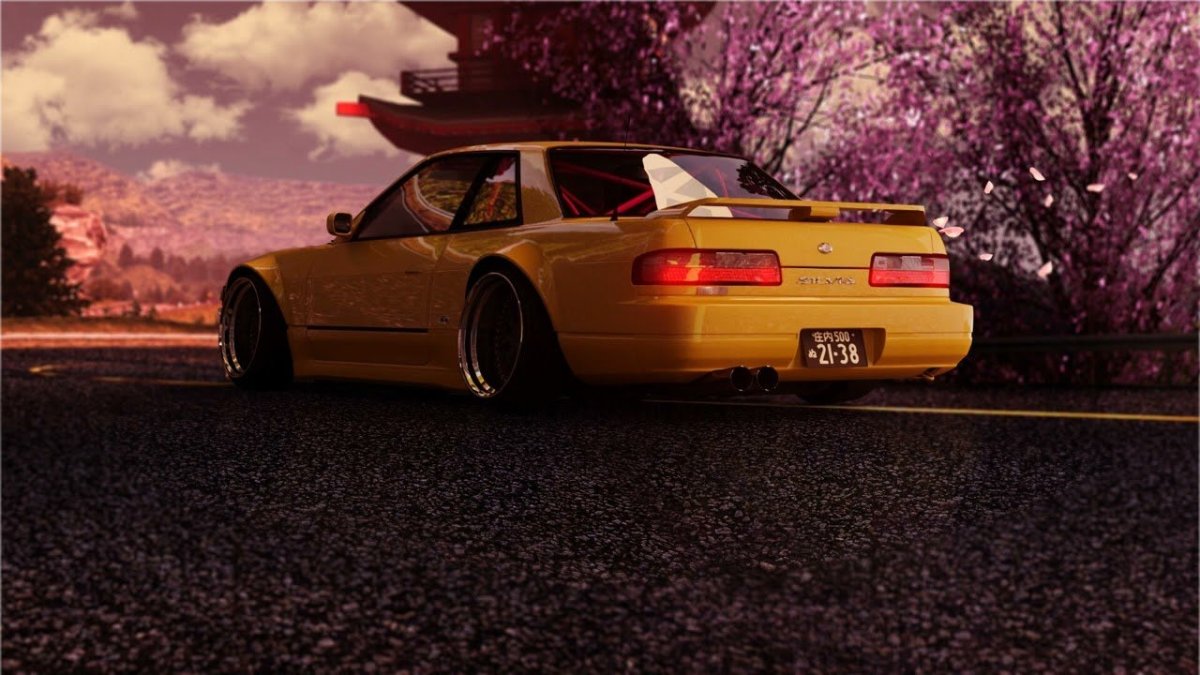 Nissan Silvia s13 4k