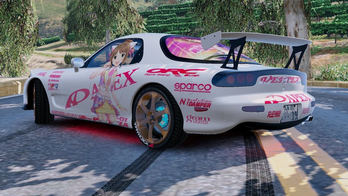 Mazda RX 7 FD livery