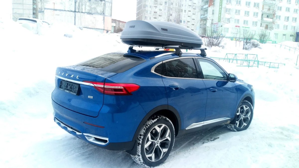 Поперечины Thule на Haval f7x
