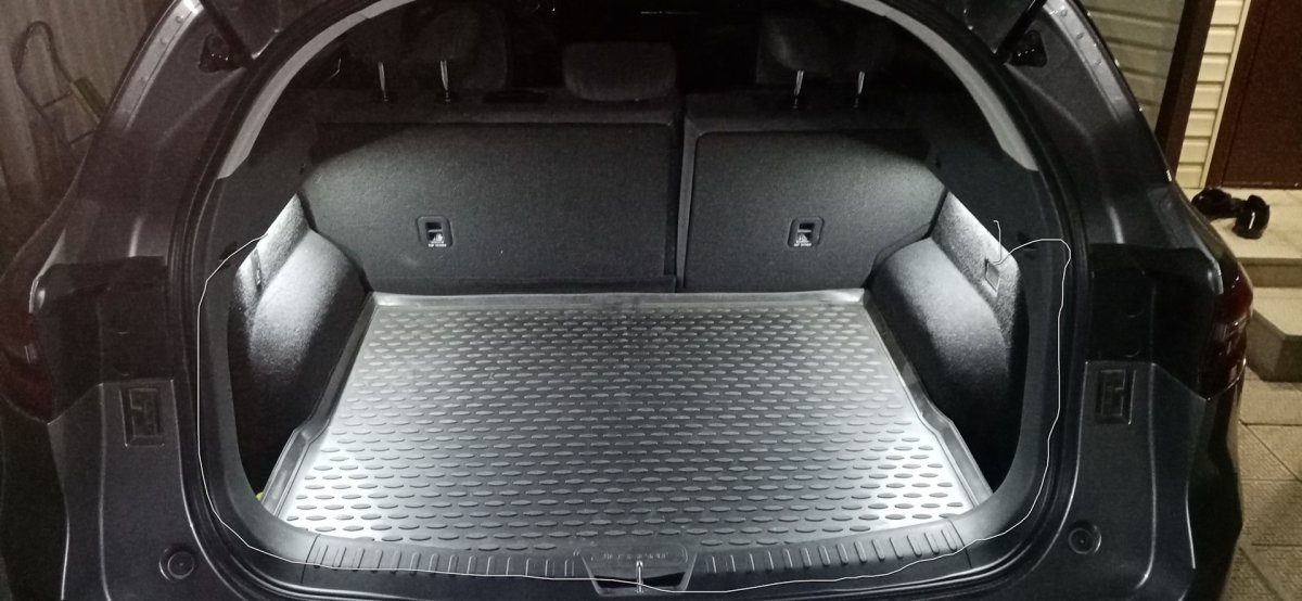 Коврик в багажник Хавал ф7